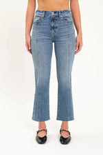 Load image into Gallery viewer, DAZE Shy Girl Crop Flare