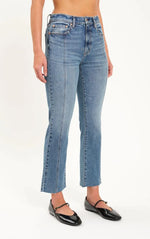 Load image into Gallery viewer, DAZE Shy Girl Crop Flare