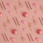 Load image into Gallery viewer, Holiday Gemstone and Bow Bobby Pins 4pc Set