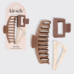 Load image into Gallery viewer, KITSCH Recycled Plastic Assorted Claw Clip 3pc