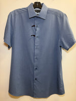 Load image into Gallery viewer, ALPHA & STEELE Modern Fit Short Sleeve Button Down