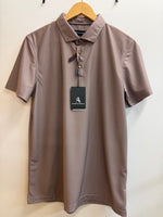 Load image into Gallery viewer, ALPHA & STEELE Modern Fit Short Sleve Polo