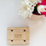 Load image into Gallery viewer, SOAK Wooden Soap Saver Tray