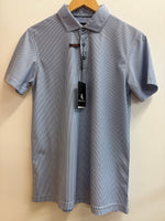Load image into Gallery viewer, ALPHA & STEELE Modern Fit Short Sleve Polo