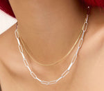 Load image into Gallery viewer, HILLBERG & BERK Elongated Clip Chain