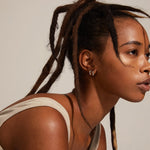 Load image into Gallery viewer, PILGRIM Tyra Recycled Chunky Mini Hoop Earrings