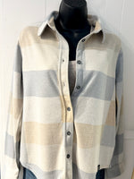 Load image into Gallery viewer, SILVER JEANS Ladies Active Performance 4 Way Stretch Overshirt