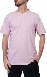 Load image into Gallery viewer, SILVER JEANS Men's Slub Jersey Henley