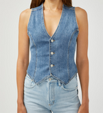 Load image into Gallery viewer, SILVER JEANS Classic Denim Vest