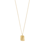 Load image into Gallery viewer, PILGRIM Capricorn Recycled Zodiac Sign Necklace