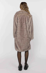 Load image into Gallery viewer, SAGE THE LABEL Pixie Tipped Vegan Fur Coat