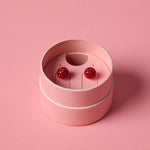 Load image into Gallery viewer, HILLBERG & BERK Medium Red Velvet Sparkle Ball
