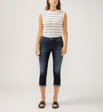 Load image into Gallery viewer, SILVER JEANS Elyse Capri in