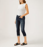 Load image into Gallery viewer, SILVER JEANS Elyse Capri in