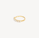 Load image into Gallery viewer, HILLBERG & BERK Pearl Eternity Ring