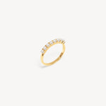 Load image into Gallery viewer, HILLBERG & BERK Pearl Eternity Ring