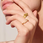 Load image into Gallery viewer, HILLBERG & BERK Pearl Eternity Ring