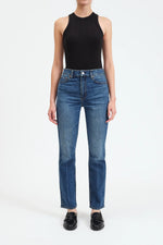 Load image into Gallery viewer, DAZE Smarty Pants High Rise Slim Jeans