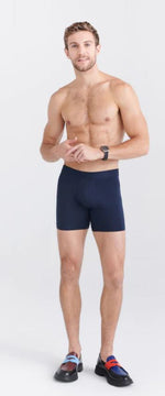 Load image into Gallery viewer, SAXX Droptemp Cooling Cotton BB 2PK Dark Ink/Black