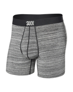 Load image into Gallery viewer, Gray boxer briefs with black waistband featuring SAXX logo on a white background