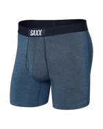 Load image into Gallery viewer, Blue boxer briefs with black waistband featuring 'SAXX' brand on a white background