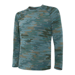 Load image into Gallery viewer, SAXX Viewfinder Long Sleeve Crew - Blue Up In Smoke Camo