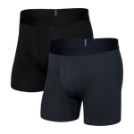 Load image into Gallery viewer, SAXX Droptemp Cooling Boxer Brief 2PK - India Ink & Black