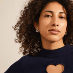 Load image into Gallery viewer, PILGRIM Willpower Recycled Huggie Hoop Earrings