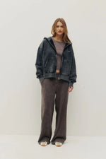 Load image into Gallery viewer, KUWALLA Faded Zip Up Hoodie
