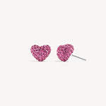 Load image into Gallery viewer, HILLBERG &amp; BERK Sparkle Heart Stud
