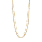 Load image into Gallery viewer, PILGRIM Starlight Recycled Pearl and Crystal 3-N-1 Necklace
