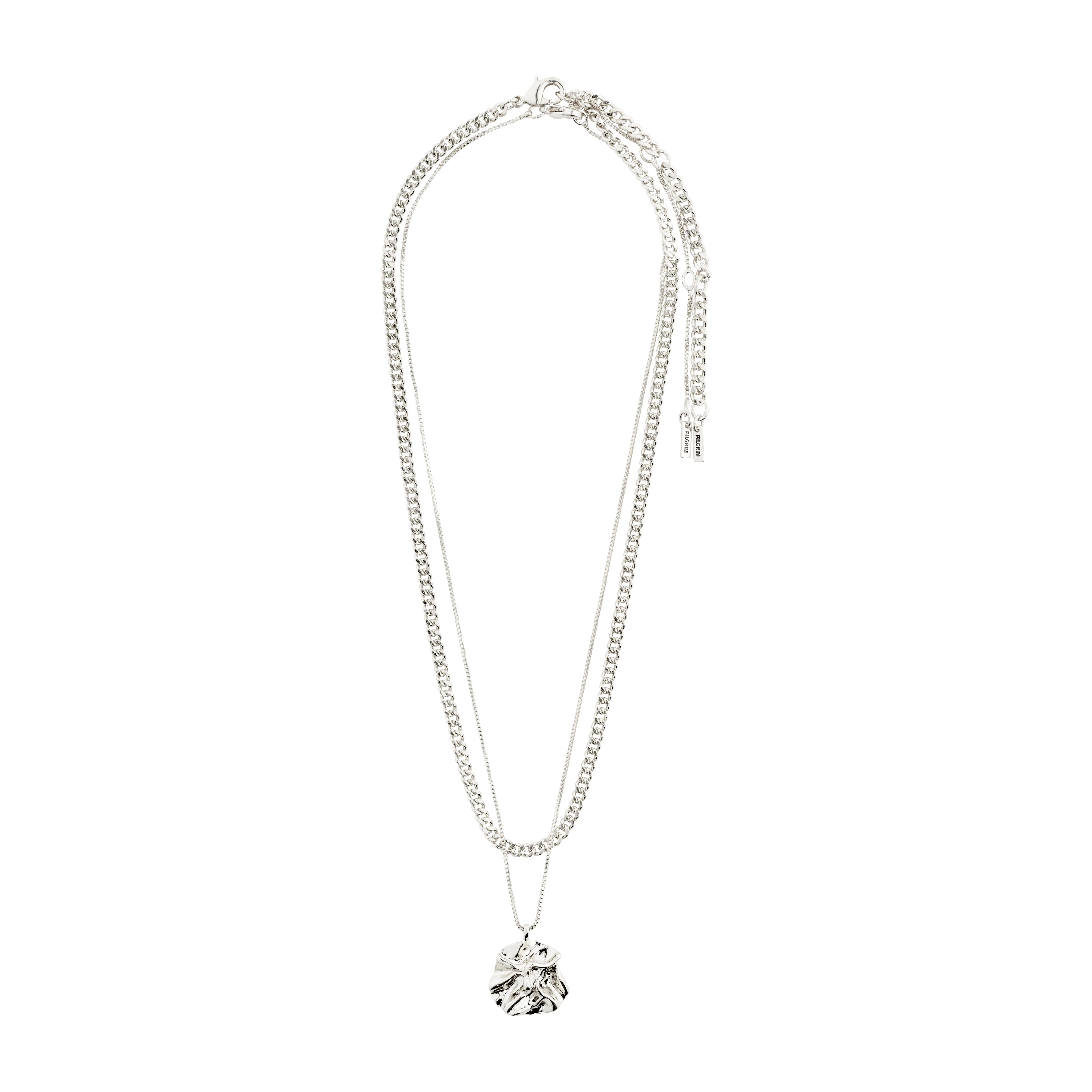 PILGRIM Willpower Curb & Chain Necklace