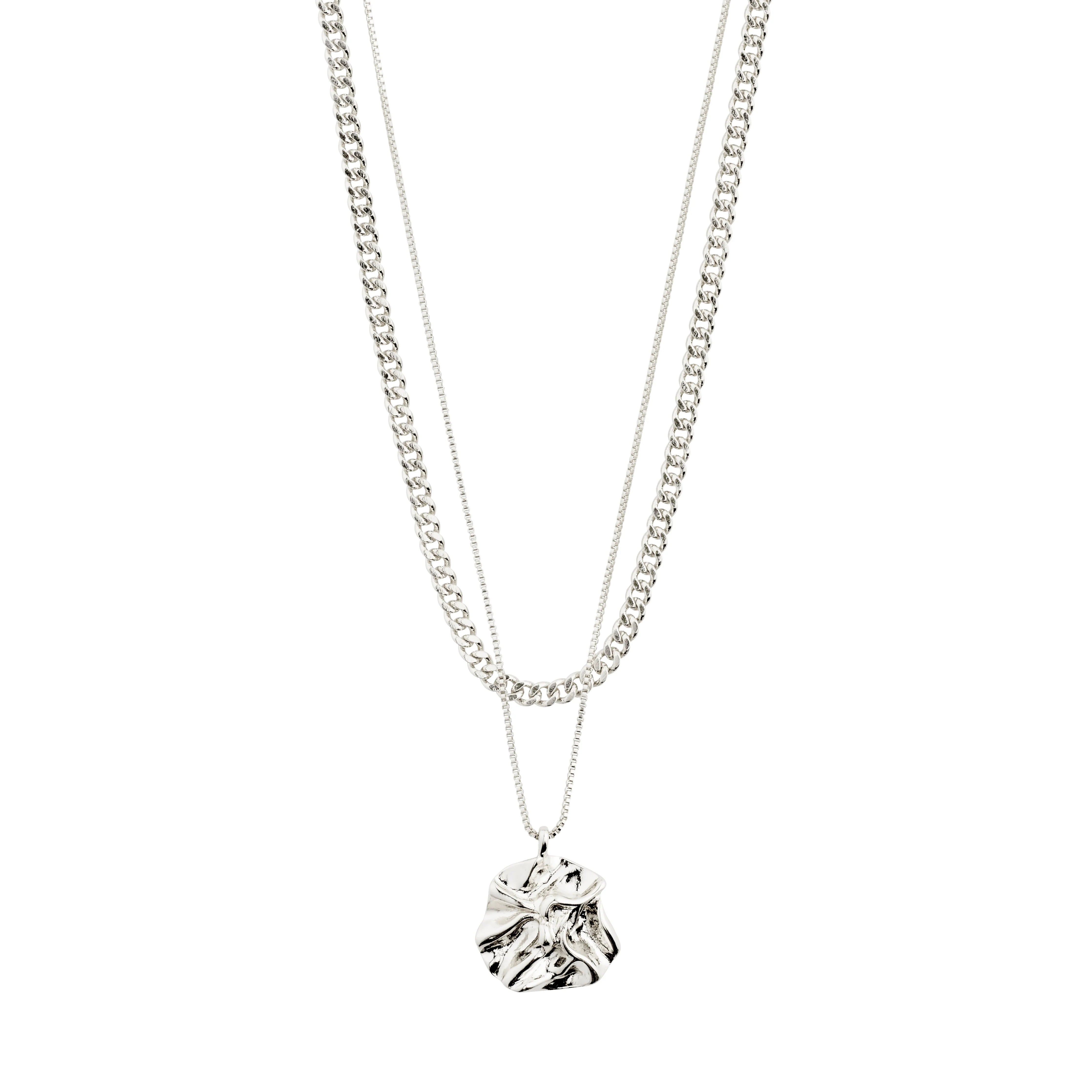 PILGRIM Willpower Curb & Chain Necklace