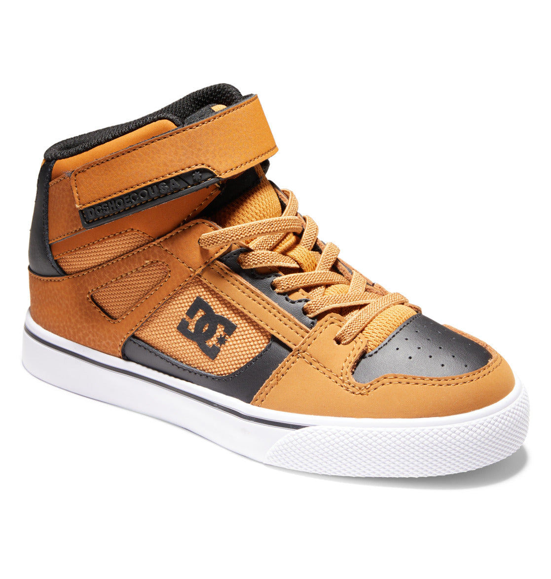 DC SHOES Kid’s Pure High Elastic Waist Lace High-Top Shoes