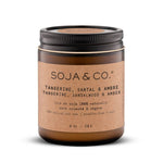 Load image into Gallery viewer, Candle jar with 'SOJA &amp; CO.' label on a white background
