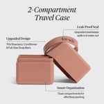 Load image into Gallery viewer, KITSCH 2-Compartment Travel Case
