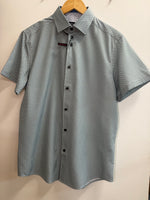 Load image into Gallery viewer, ALPHA &amp; STEELE Comfort Fit Short Sleeve Button Down
