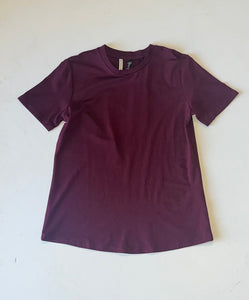 SILVER JEANS Ladies Short Sleeve Crew Neck Top