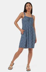 Load image into Gallery viewer, TENTREE EcoWoven Crepe Smocked Dress
