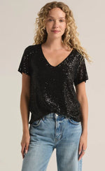 Load image into Gallery viewer, ZSUPPLY Marbella Sequin Top
