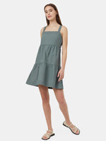 Load image into Gallery viewer, TENTREE EcoStretch Cotton Tiered Dress
