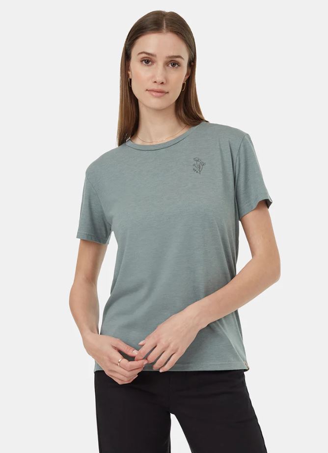 TENTREE Wildflower Embroidery T-Shirt