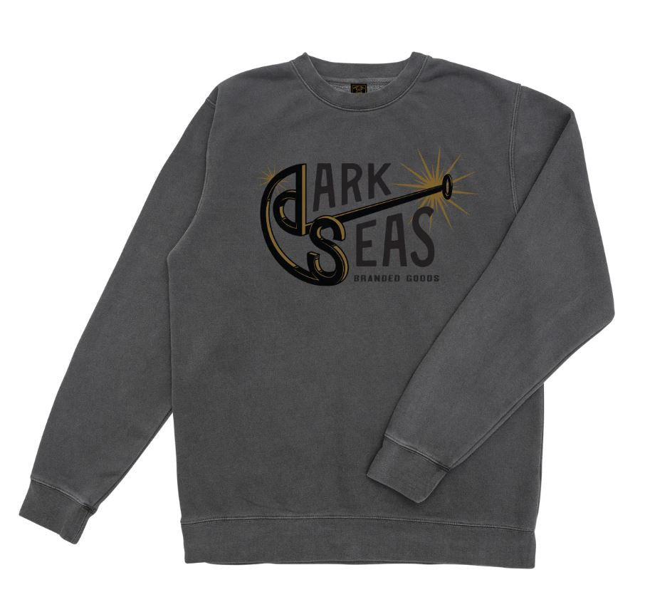 DARK SEAS Branding Iron Crew Fleece