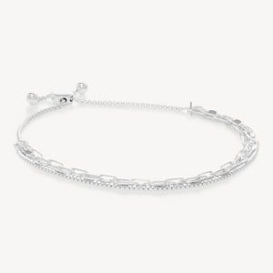 HILLBERG & BERK Chain Trio Strand Bracelet