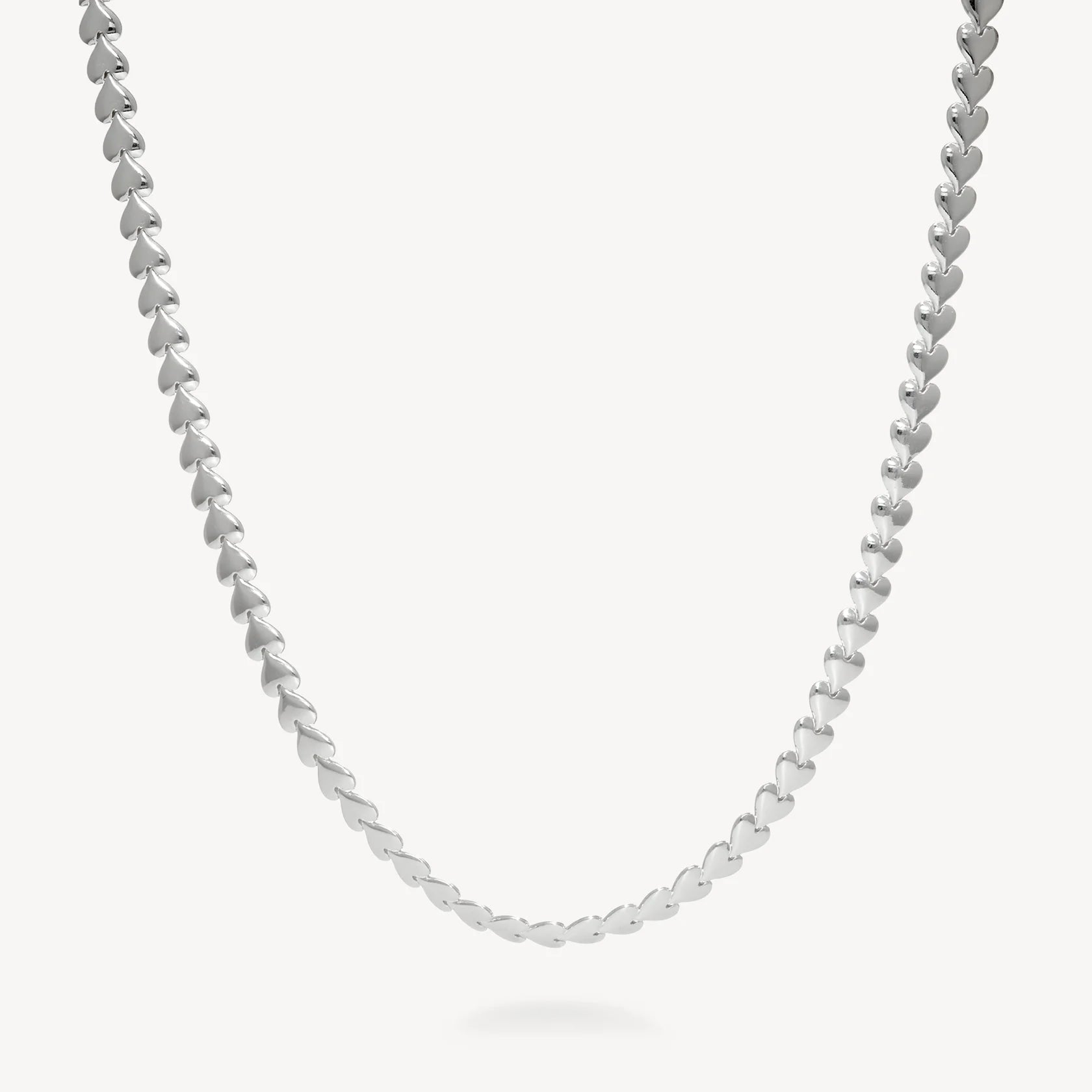 HILLBERG & BERK Heart String Chain Necklace