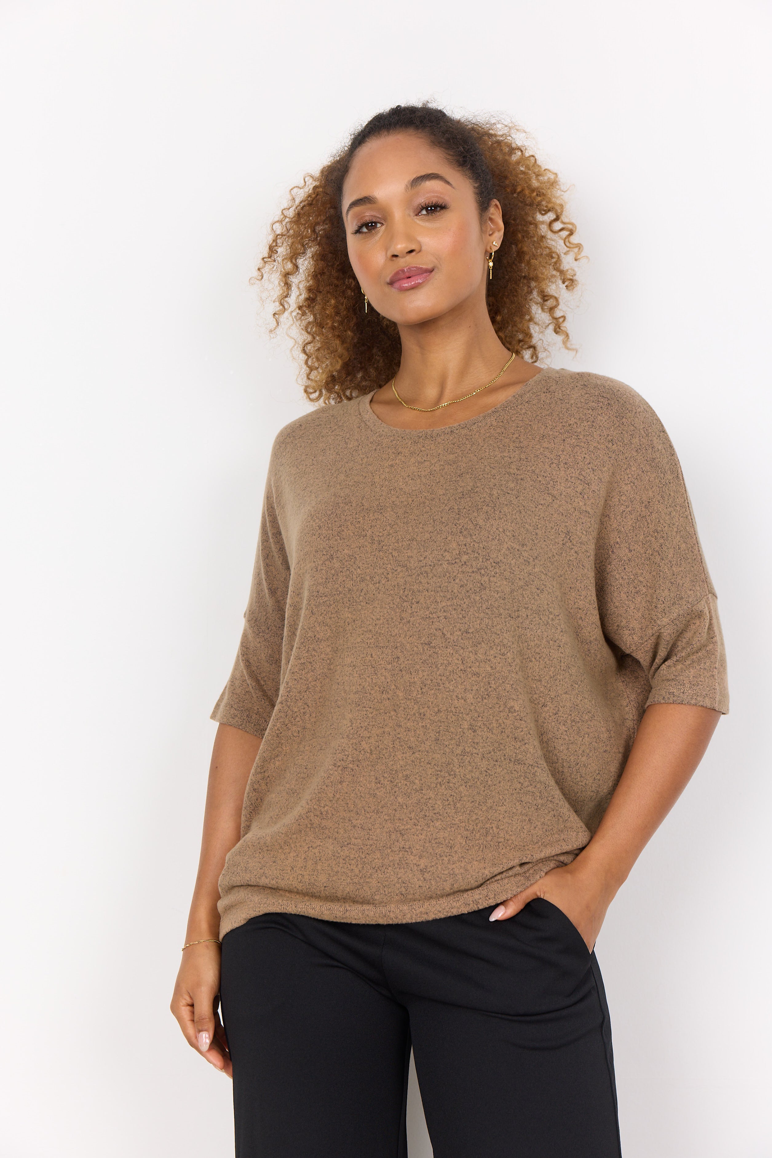 SOYACONCEPT Biara 96 Short Sleeve Sweater