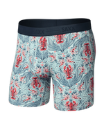 Load image into Gallery viewer, Men's underwear with lobster pattern and SAXX branding on a white background
