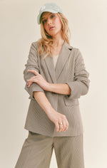 Load image into Gallery viewer, SAGE THE LABEL Mirabel Houndstooth Blazer
