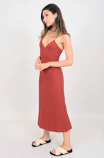 Load image into Gallery viewer, RD STYLE Layla Linen Blend Dress
