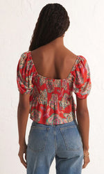 Load image into Gallery viewer, ZSUPPLY Renelle Tango Floral Top
